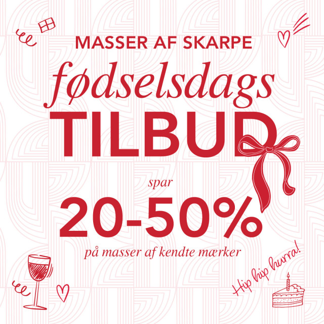 Fødselsdagstilbud