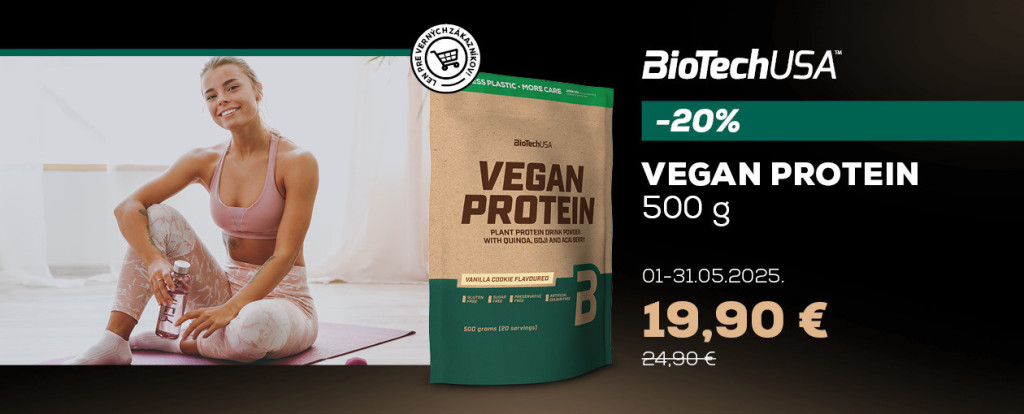 🌱 VEGAN PROTEIN – PRODUKT MESIACA! 💪