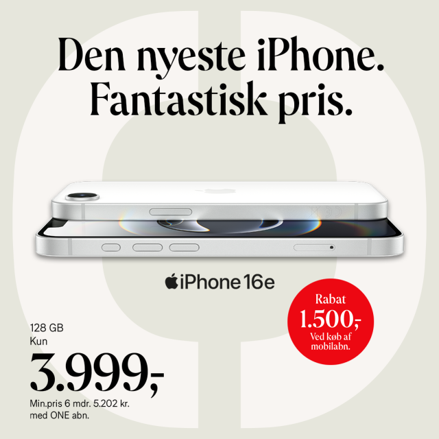 Den nyeste iPhone. Fantastisk pris🍎