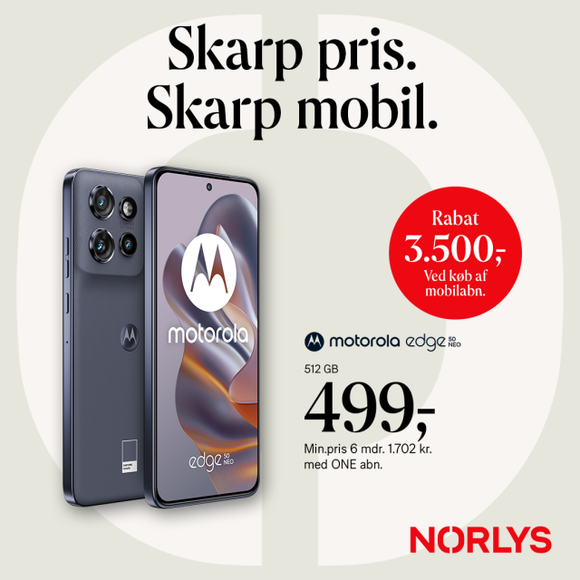 Skarp pris på en skarp mobil😍