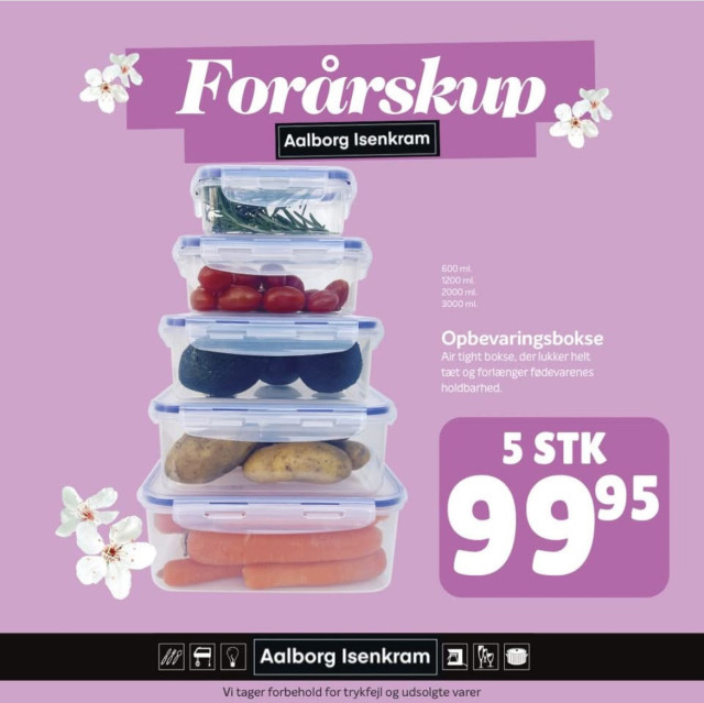 Opbevaringsbokse 