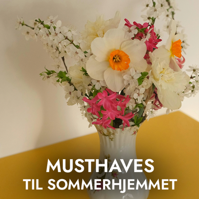 Musthaves til sommerhjemmet: Sådan indretter du hjemmet til sommeren