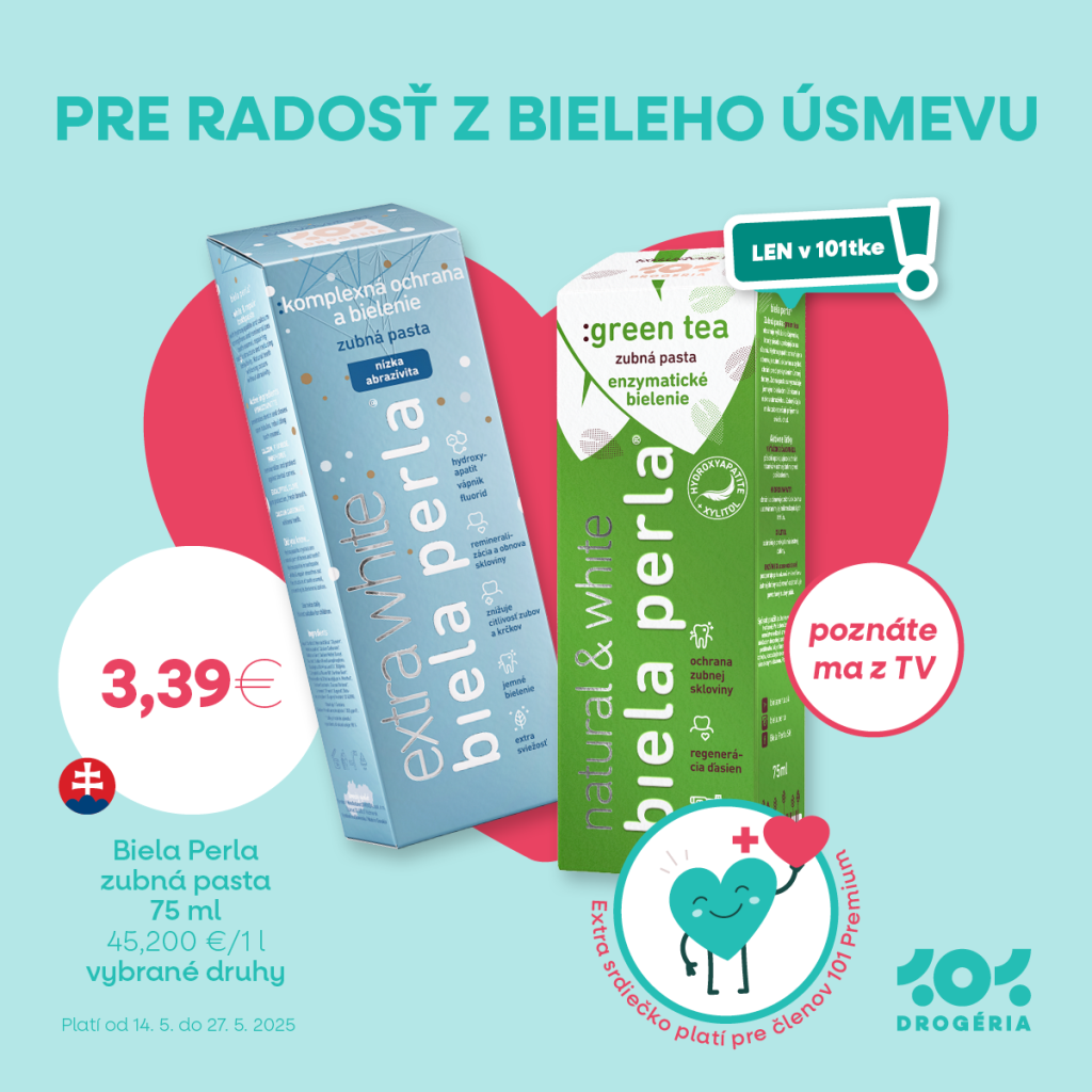 😁 Pre radosť z bieleho úsmevu! 😁
