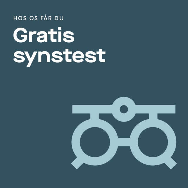 Altid gratis synstest til dig
