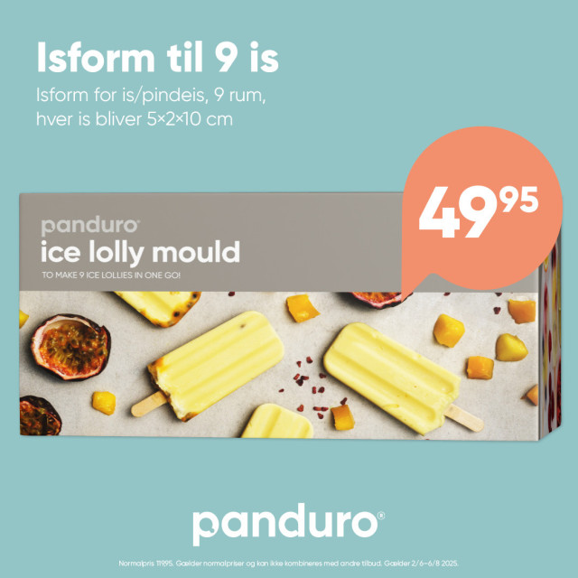 😋 Isform til 9 is 🍨
