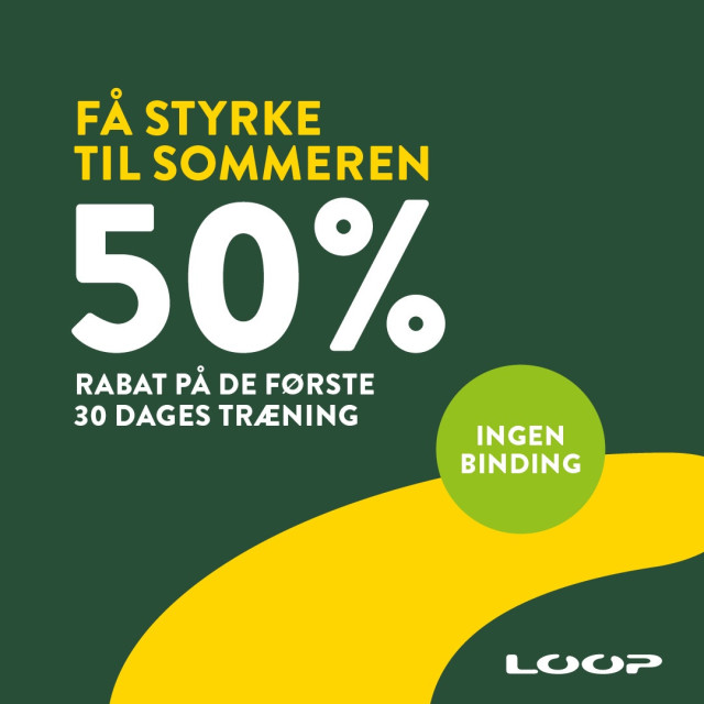 💚50% på den første måned💚