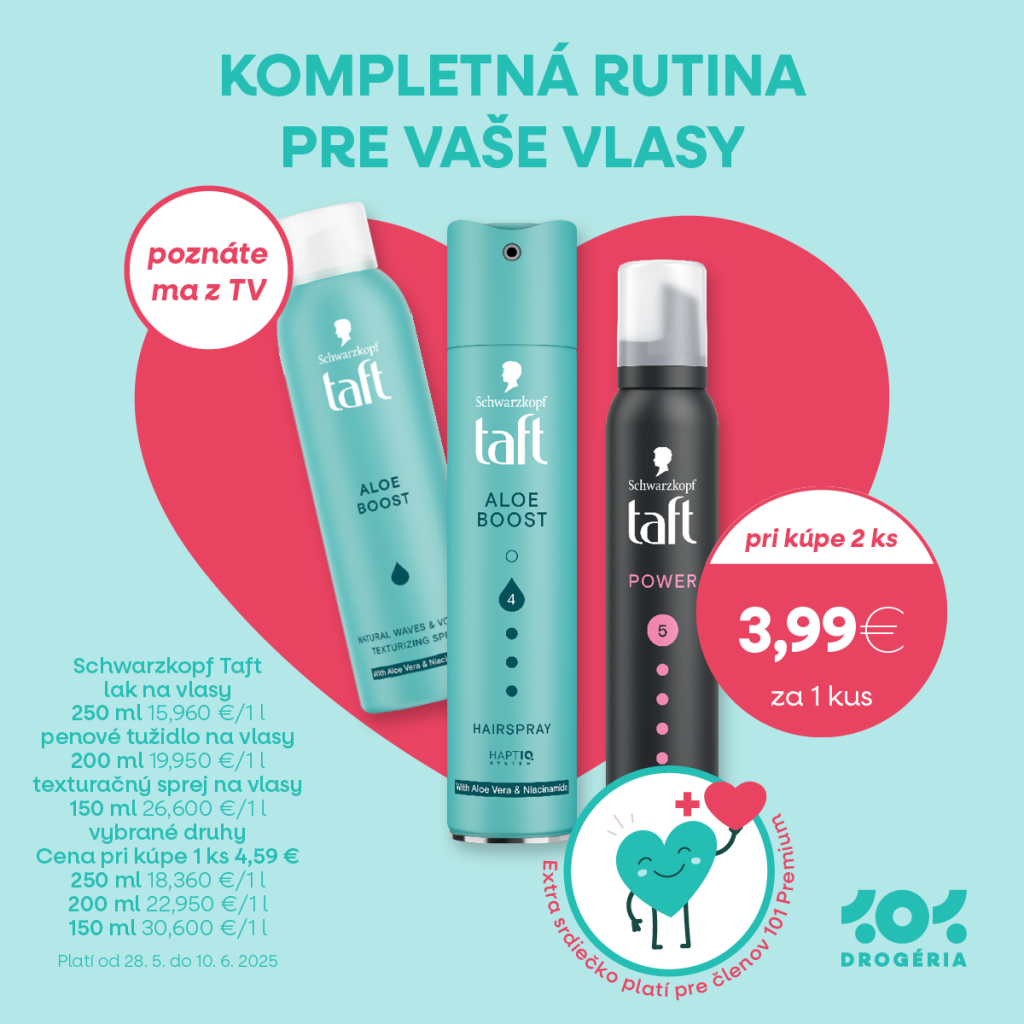 💁‍♀️ Objavte TAFT – kompletnú vlasovú rutinu ako z reklamy!