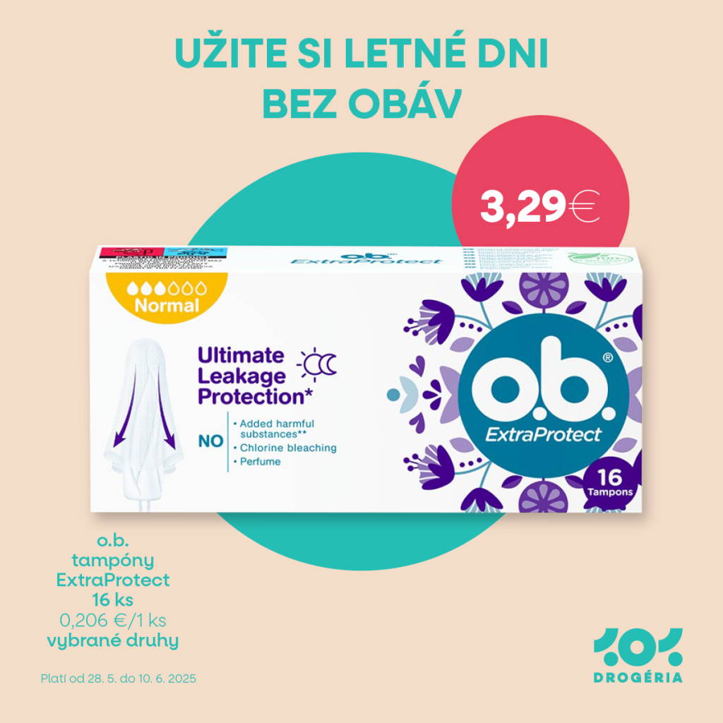 🌞 Letné dni bez starostí? Áno, s o.b. ExtraProtect!