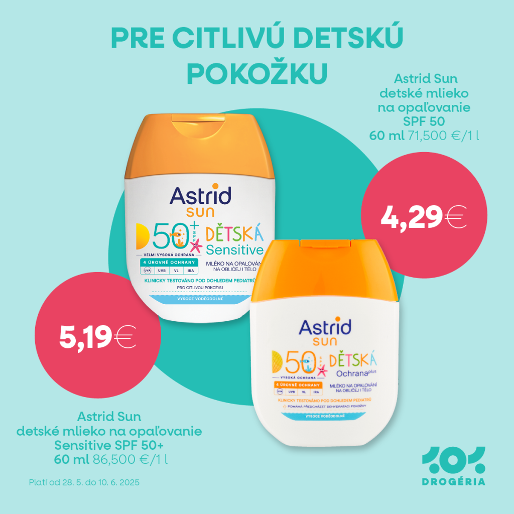 👶 Slnečná ochrana pre najmenších!
