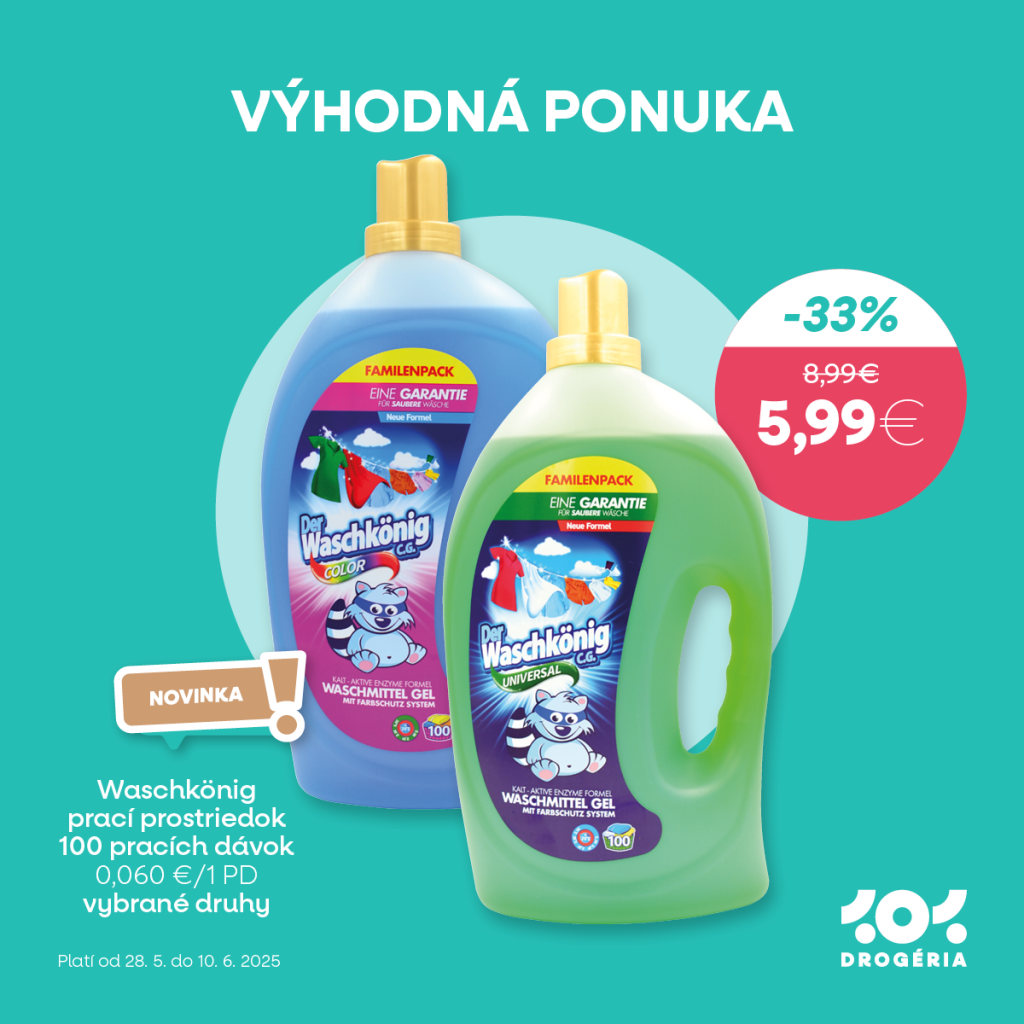 🧼 Pranie, ktoré vás poteší – výhodne a účinne!
