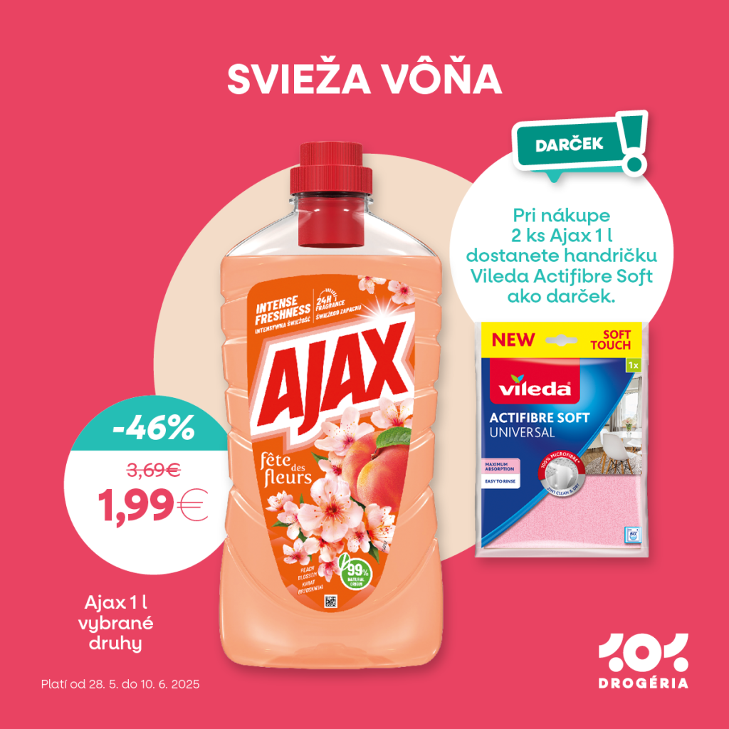 🌸 Svieža vôňa a žiarivá čistota? 
