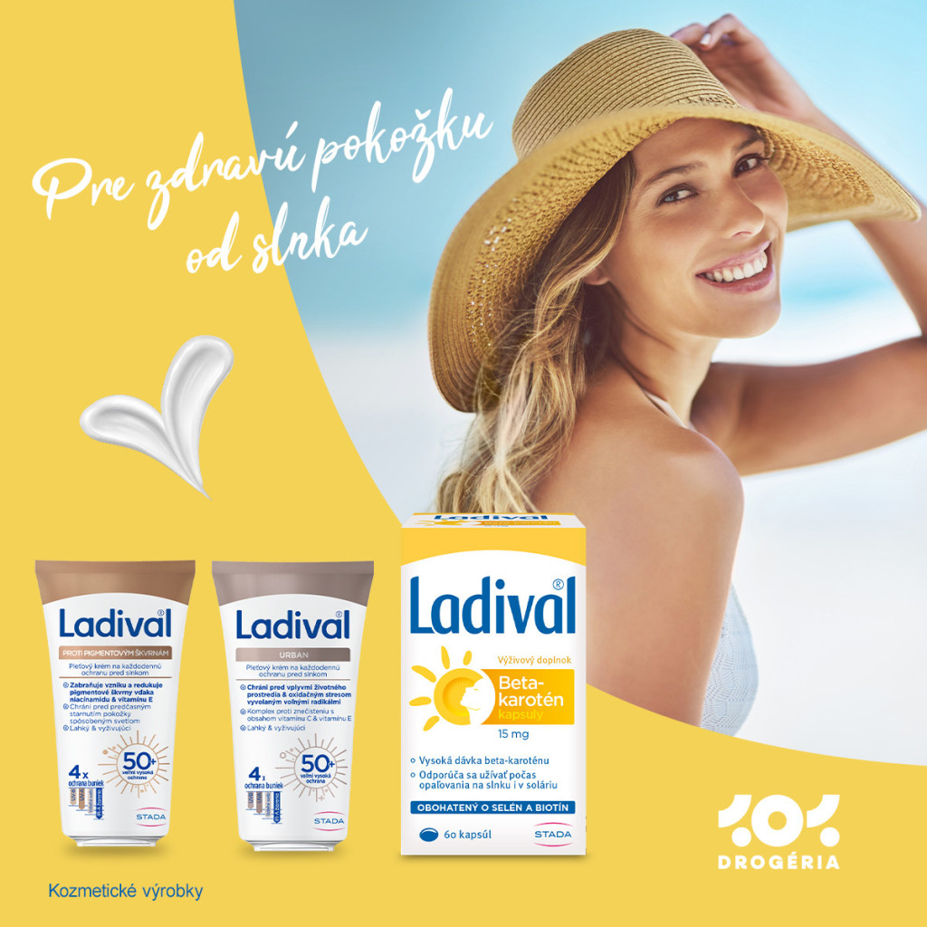☀️ Toto leto sa nosí Ladival! ☀️