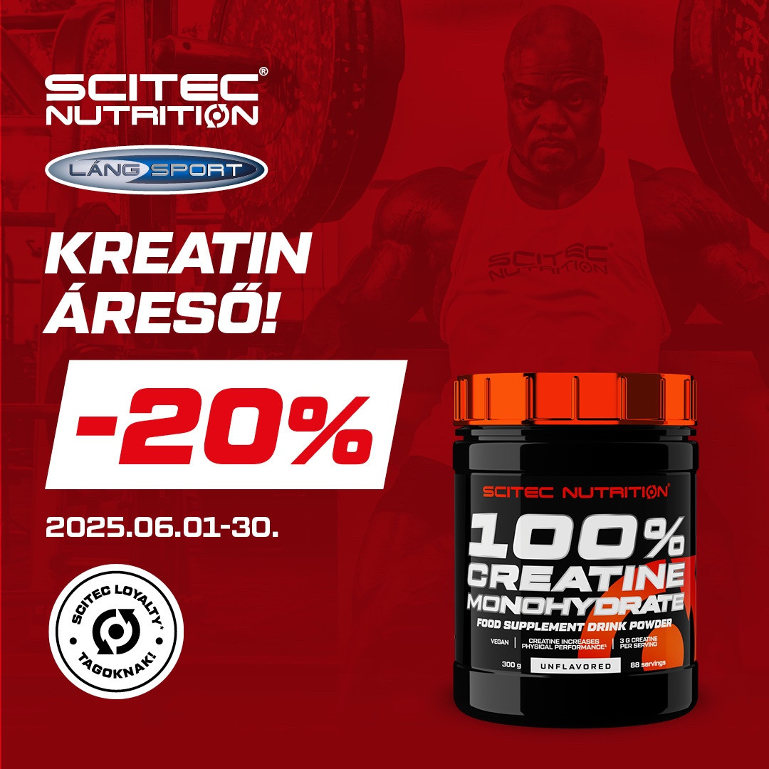 100% Creatine akció