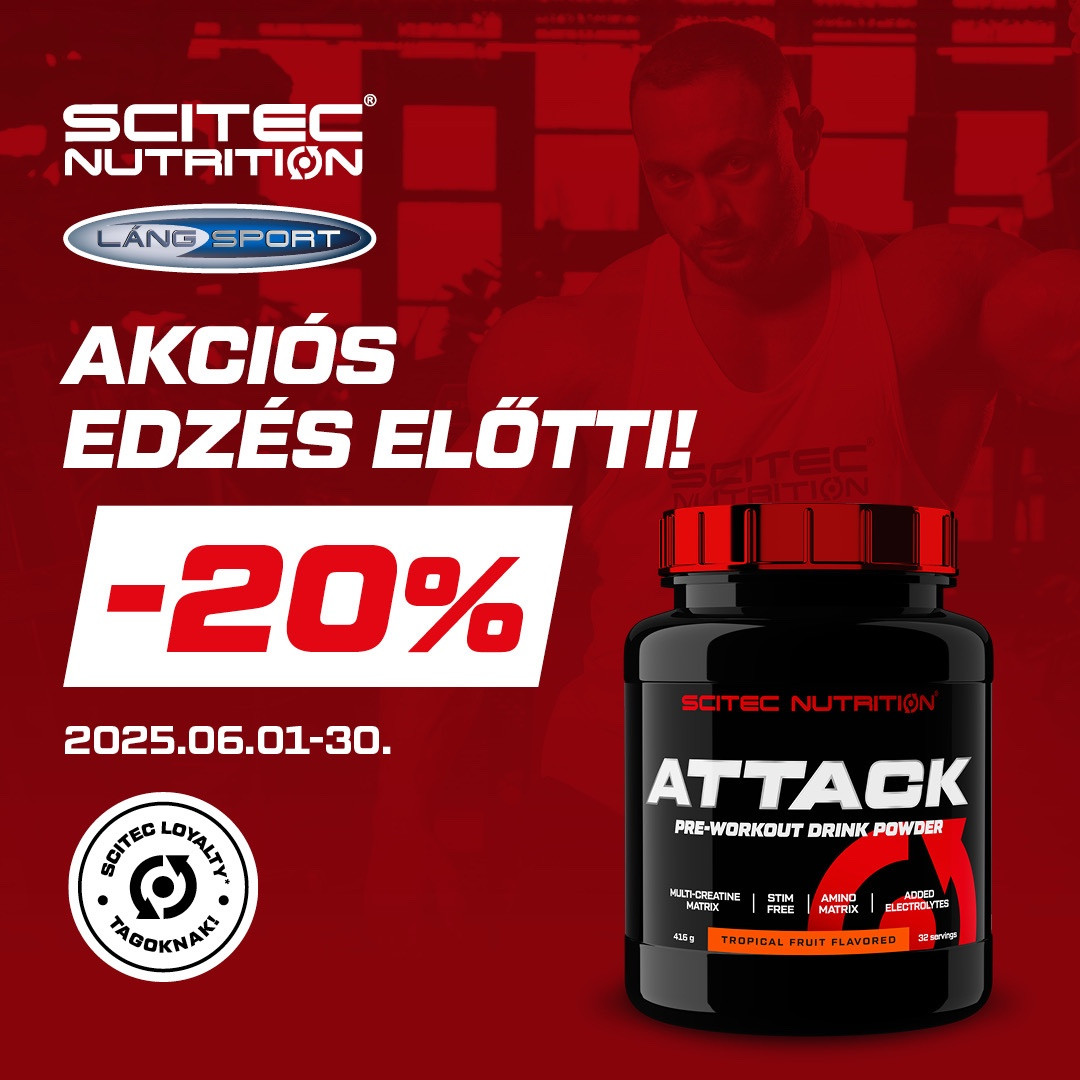 Attack edzés előtti akció