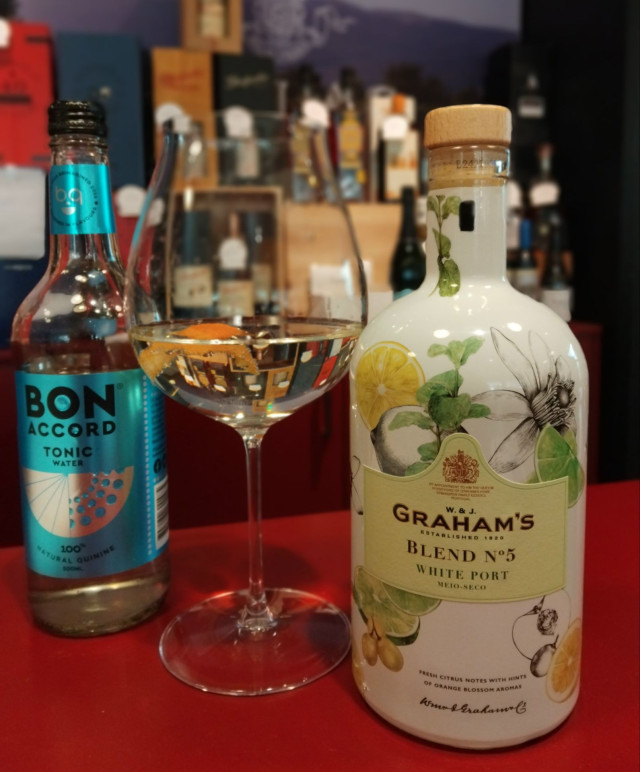 Grahams blend #5 White Port