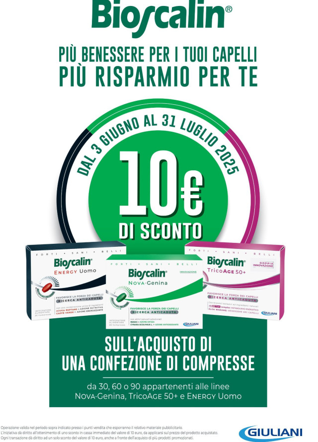 Promo bioscalin