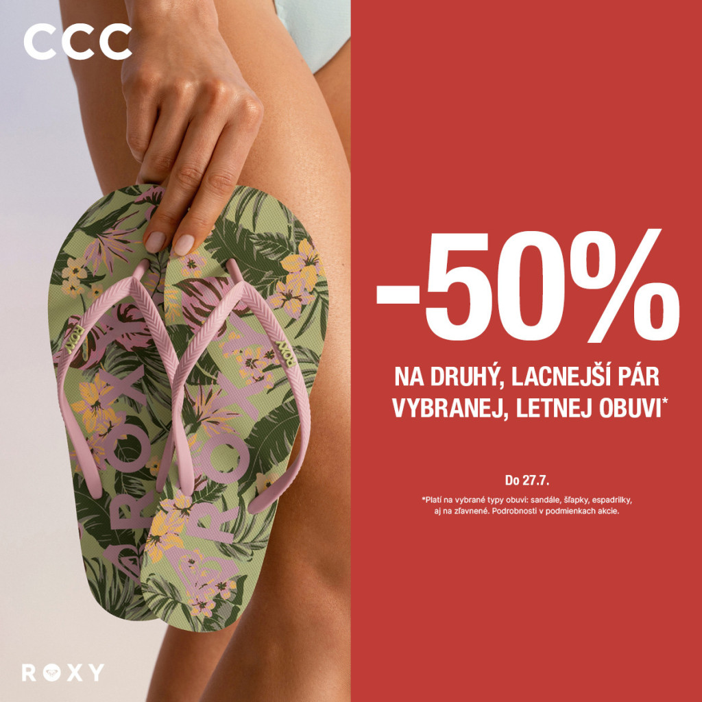 LETNÝ VÝPREDAJ V CCC ZAČAL