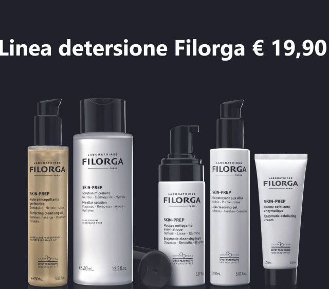 Promo detersione Filorga 19,90