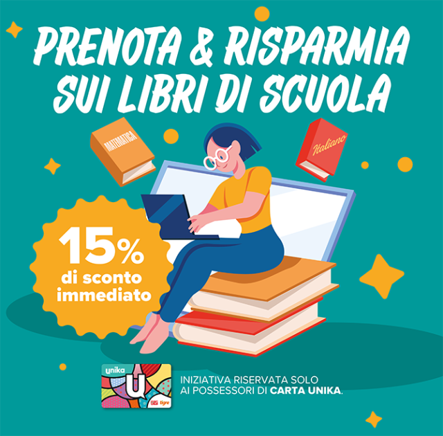 Prenota e risparmia sui libri di scuola