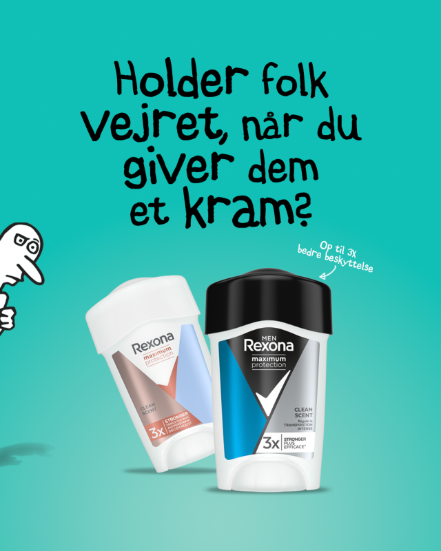 Bliv velduftende med Rexona!