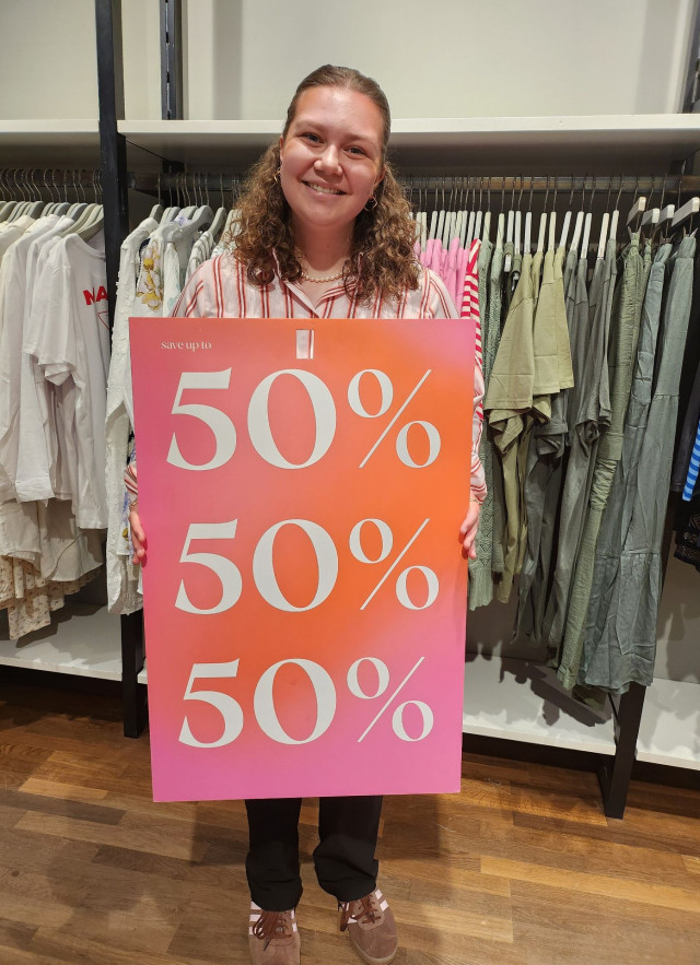 SALE spar Op til 50%
