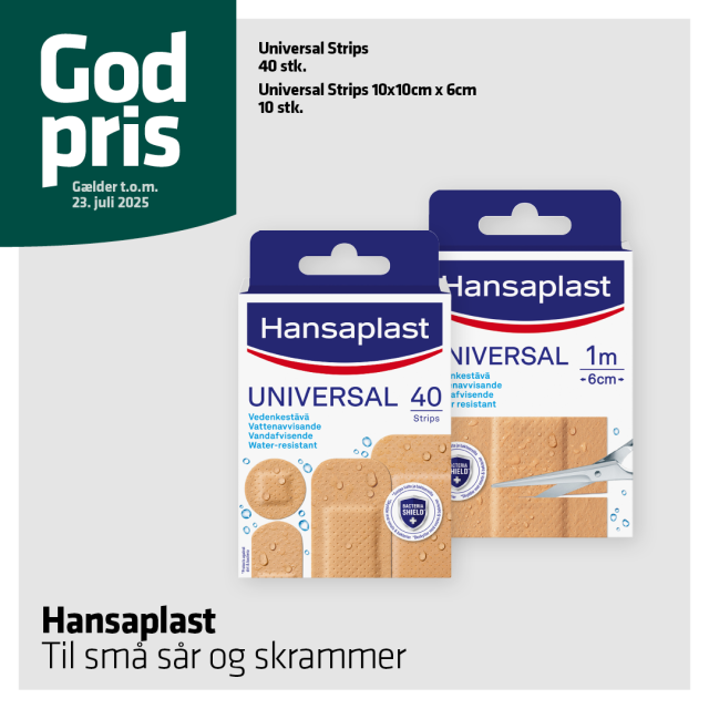 God pris på Hansaplast
