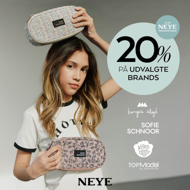 20% PÅ UDVALGTE BØRNEBRANDS 💙