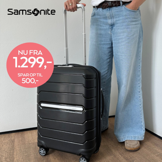 Sommertilbud på Samsonite 🧳🌱