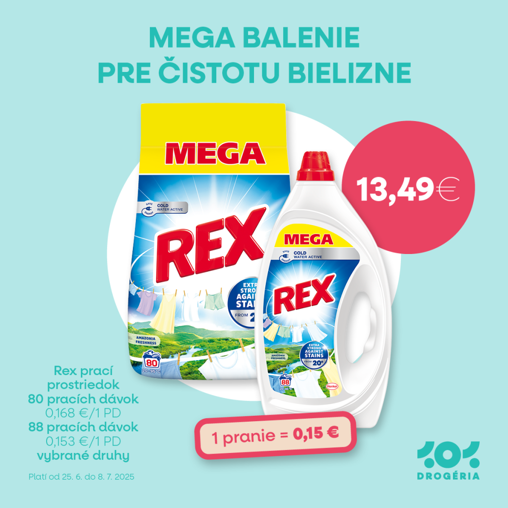 Bielizeň vždy žiarivo čistá! 🧺
