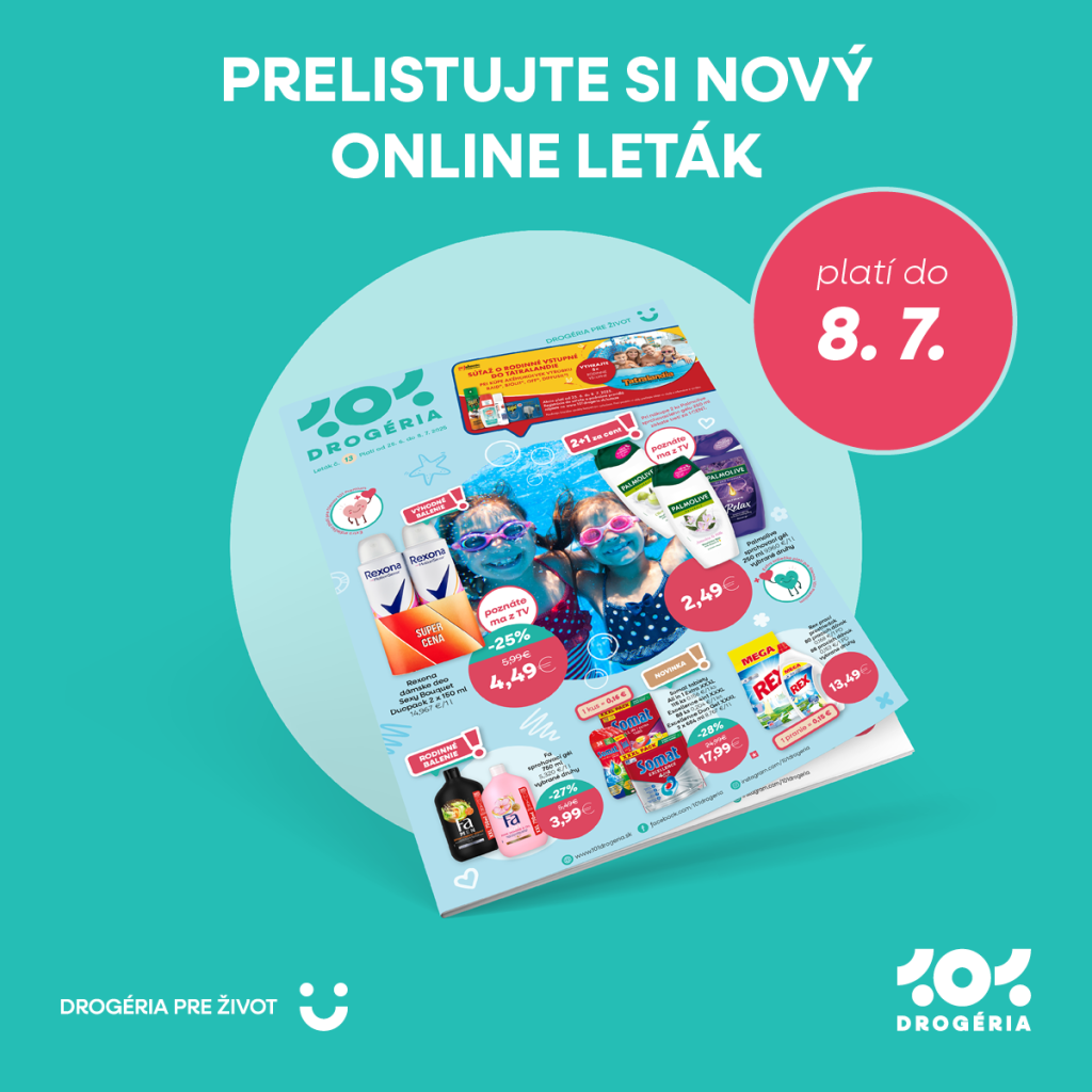 ☀️Zažite leto naplno s novou letákovou nádielkou