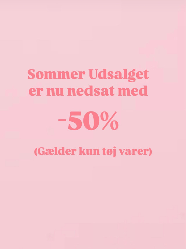 Sommer udsalget er i fuld gang