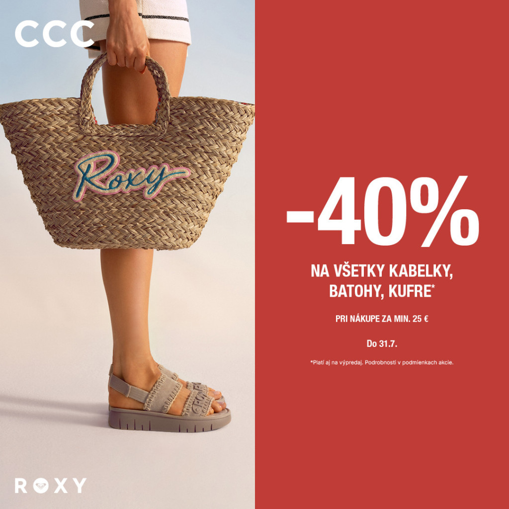 🎒👜 Veľké letné zľavy v CCC!