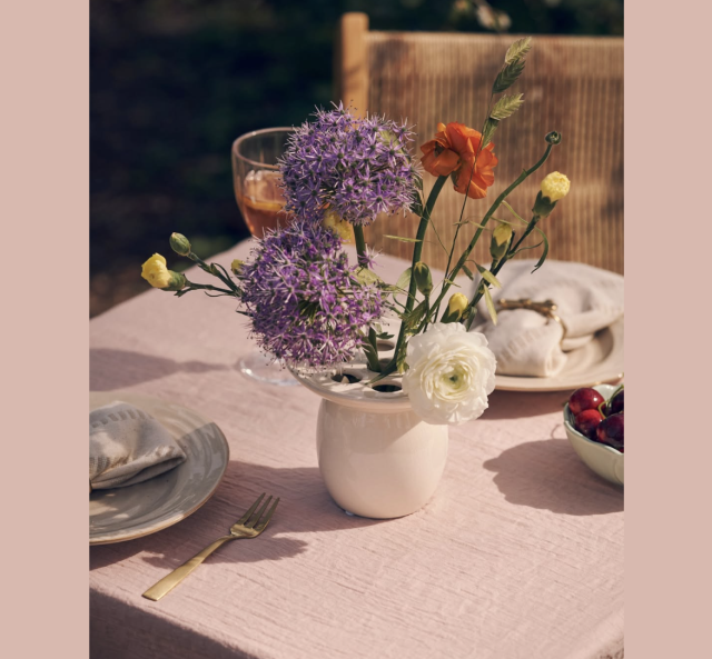 Elegant blomsterpynt 🌸