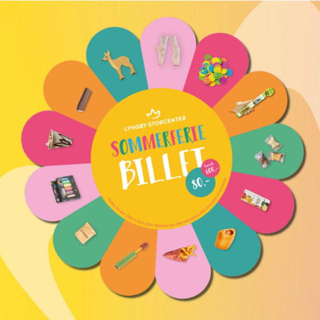 🌼 SOMMERFERIE BILLET 🌼
