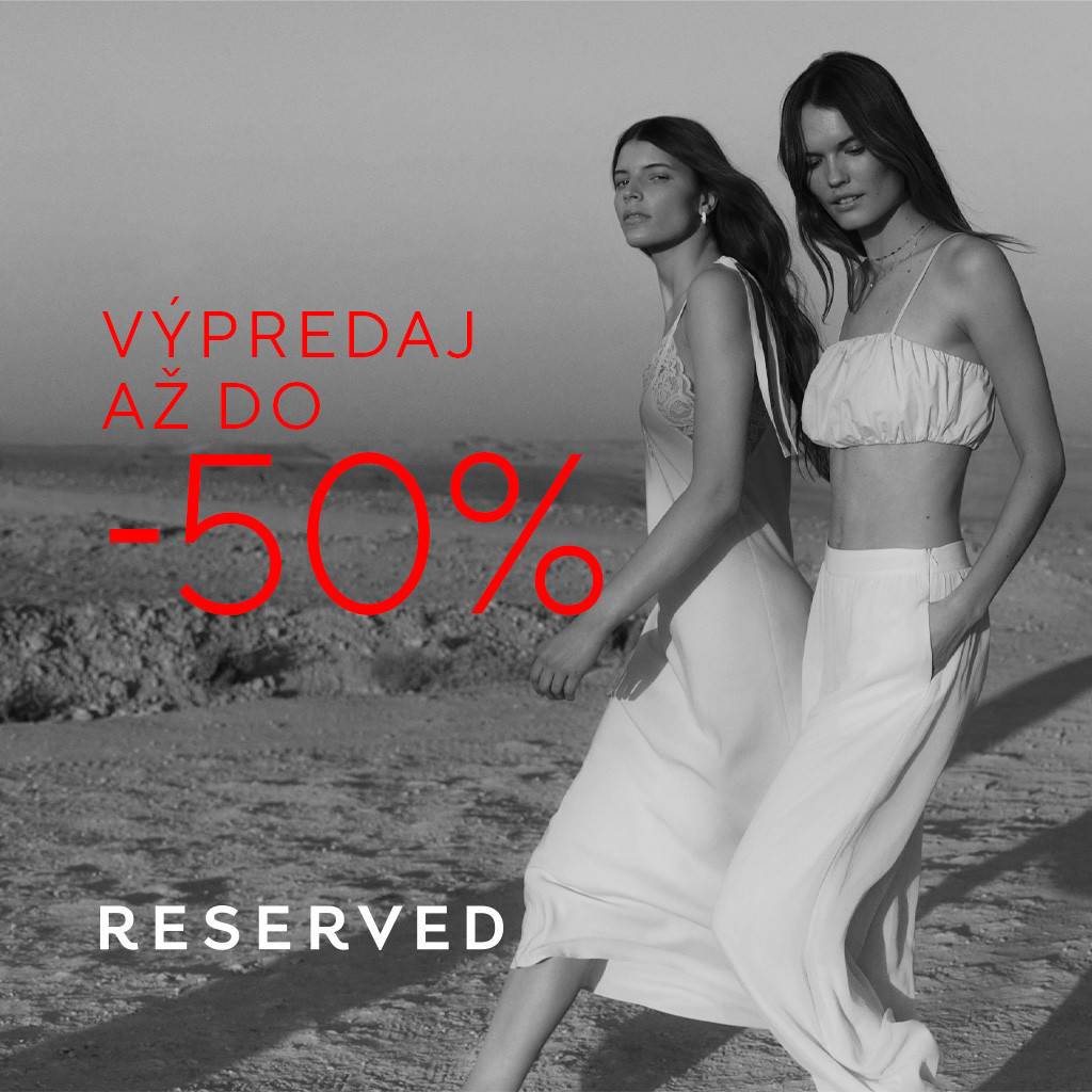 Výpredaj až do -50%