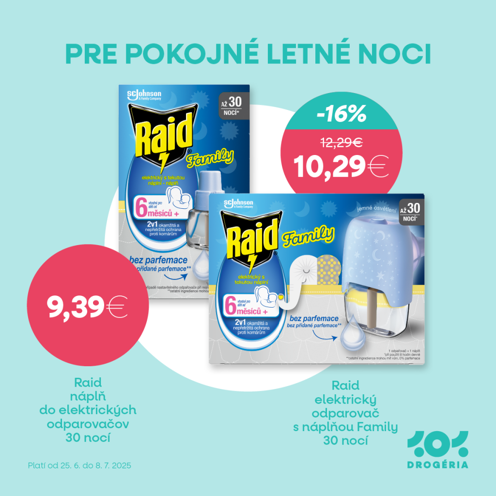 Letné noci bez bzučania! 🌙🦟