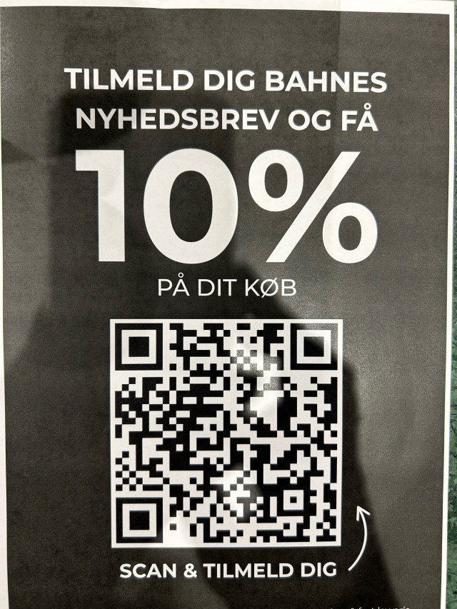 Tilmeld dig Bahne’s nyhedsmail og spar 10 %