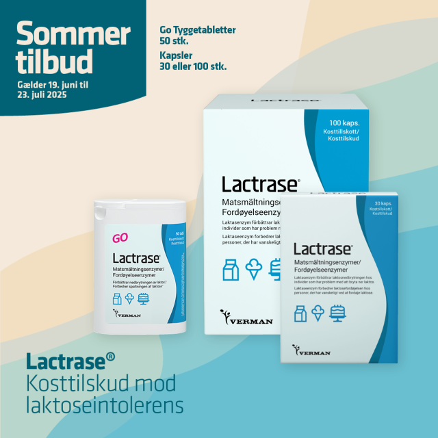 Godt tilbud til dig med laktoseintolerens
