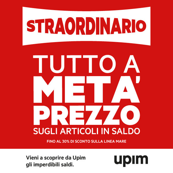 Imperdibili saldi da Upim