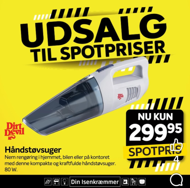 Håndsrøvsuger