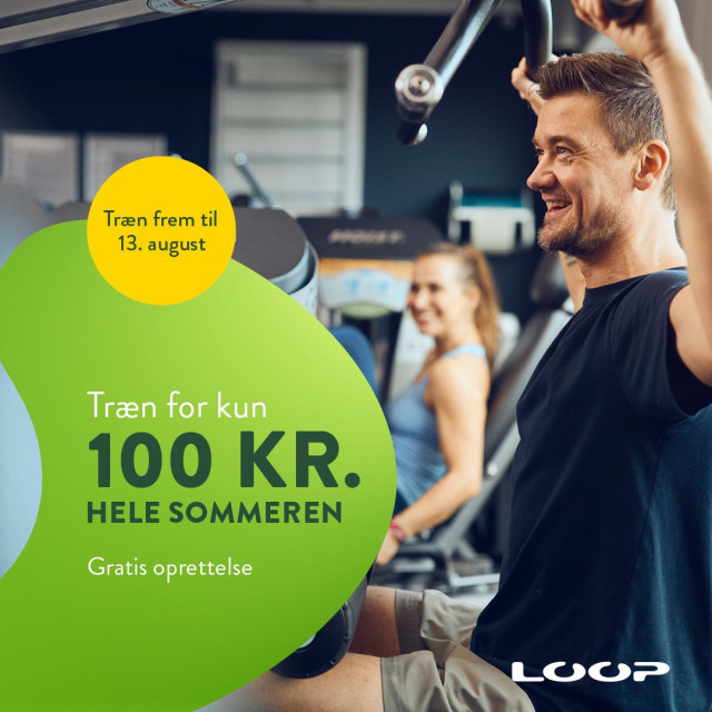 🌞Træn for 100 kr🌞