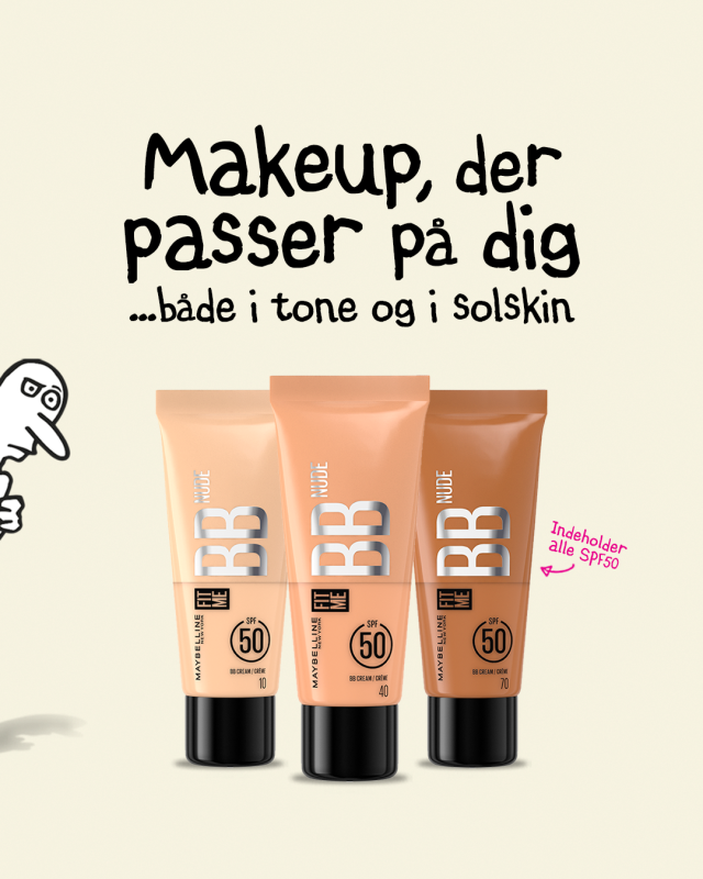Makeup, der passer på dig... både i tone og i solskin