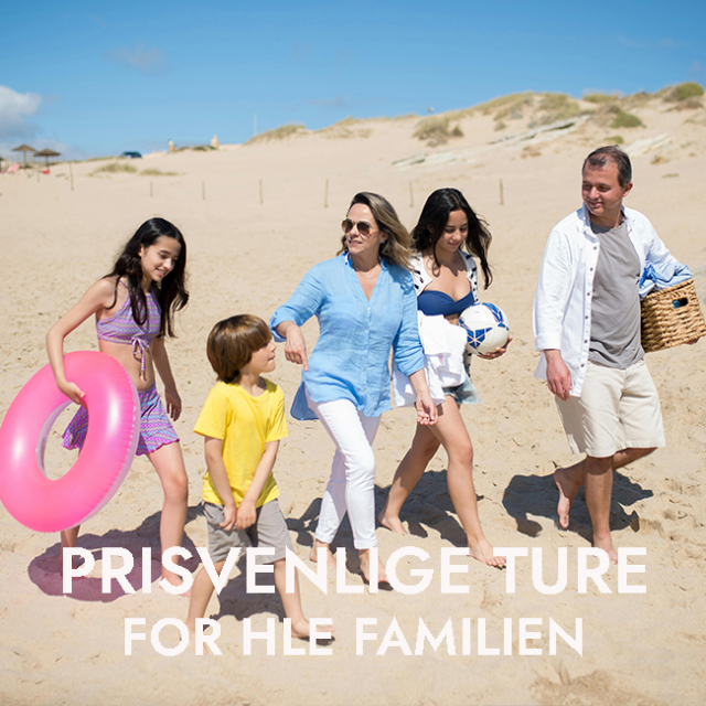 Budgetvenlige ture for hele familien