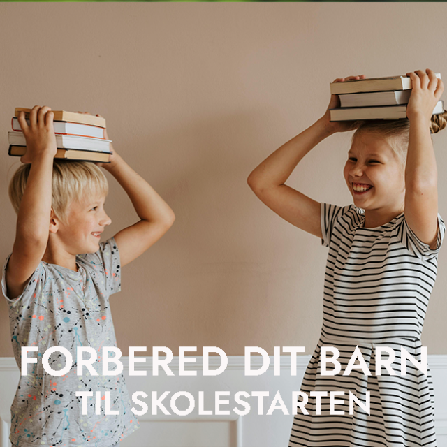 Forbered dit barn til skolestart efter sommerferien