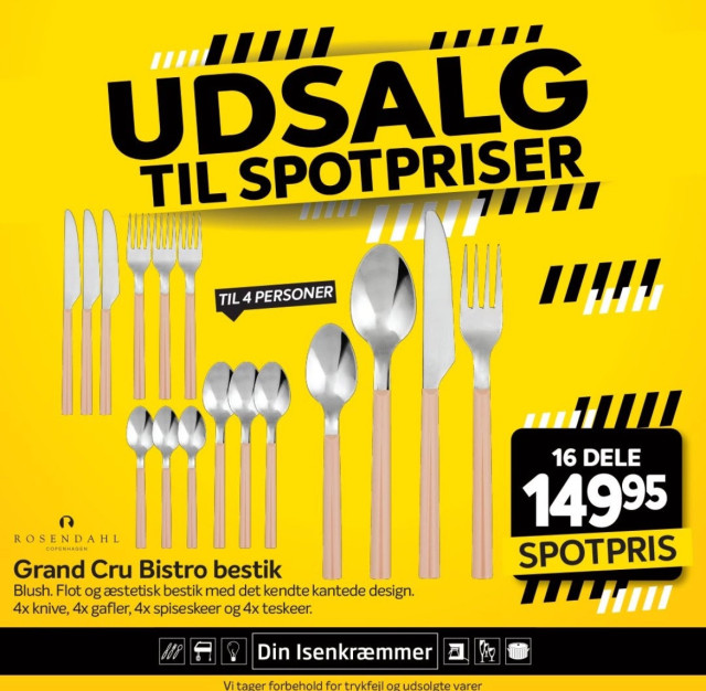 16 dele Bestiksæt🍴 
