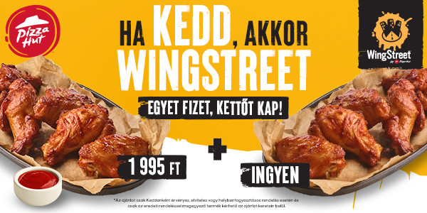 Ha kedd, akkor WingStreet!