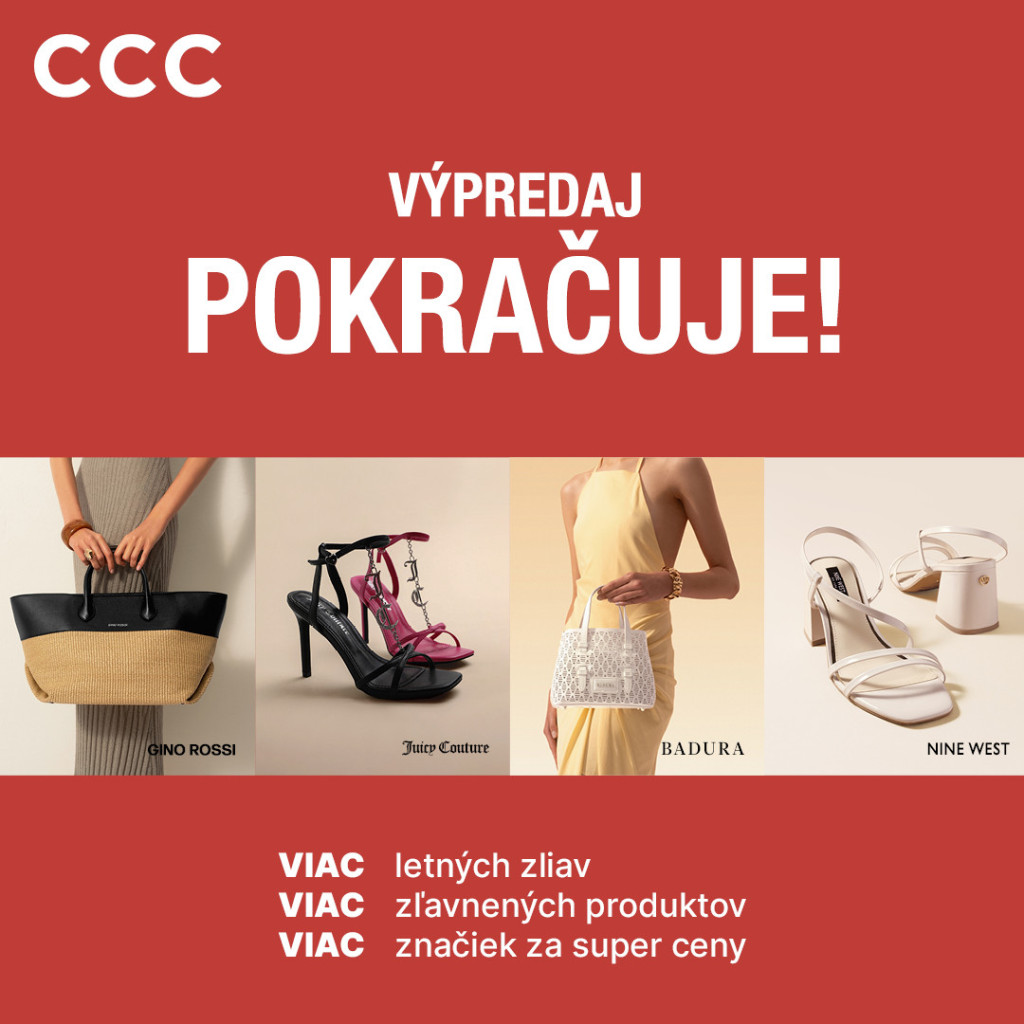 VÝPREDAJ V CCC POKRAČUJE