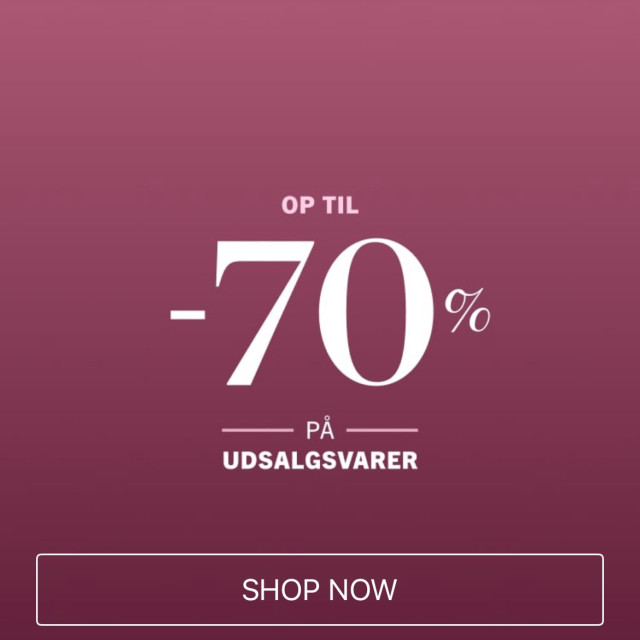 Op til -70% 
