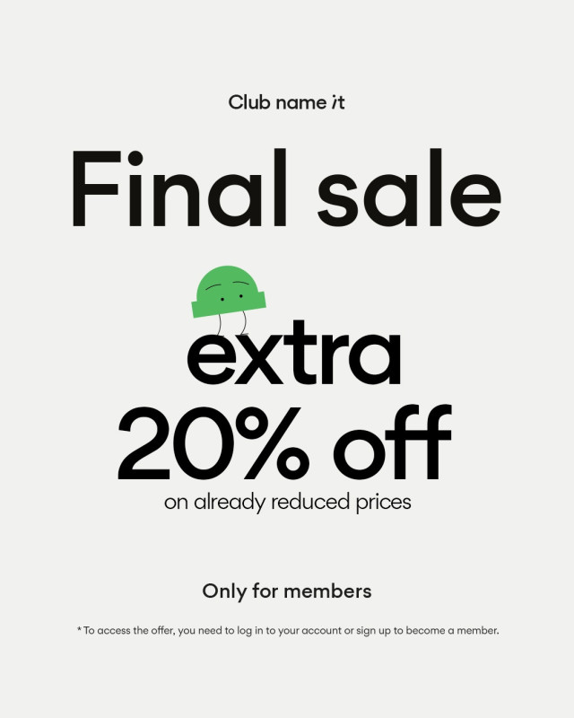20% ekstra på sale!!