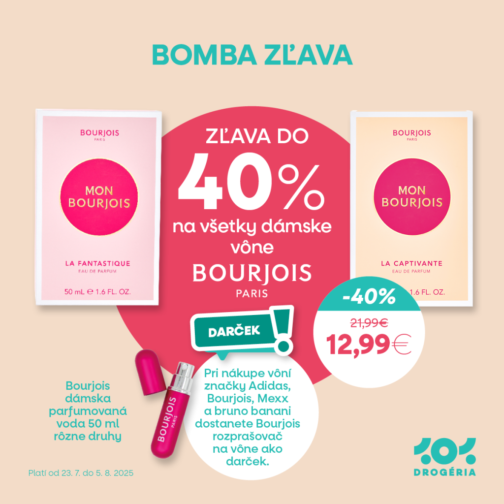 💥 BOMBA ZĽAVA NA VÔNE
